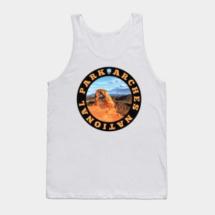 Arches National Park circle Tank Top